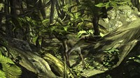 Utahraptor in a Prehistoric Forest Fine Art Print