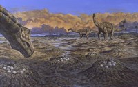 Titanosaur by Mark Hallett - various sizes