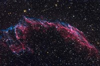 The Eastern Veil Nebula by Roth Ritter - various sizes, FulcrumGallery.com brand