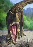 Ceratosaurus Dentisulcatus Fine Art Print