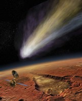 2014 Comet over Aromatum, Mars Fine Art Print