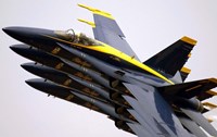Four Blue Angels F/A-18C Hornets Fine Art Print