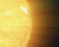 Sun and the Earth Fine Art Print