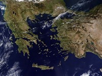 Greece and Turkey - various sizes
