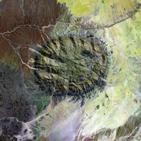 The Brandberg Massif in Northen Namibia Fine Art Print
