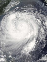 Typhoon Haitang Fine Art Print