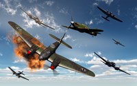 British Hawker Hurricane Fine Art Print