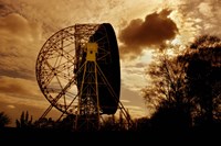 The Lovell Telescope in England Fine Art Print