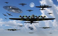 UFO Sightings during World War II by Mark Stevenson - various sizes