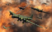American and German Aircraft Fine Art Print