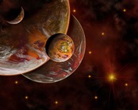 Birth Place of a Star System Fine Art Print