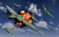 A German Me 262 Jetfighter Fine Art Print