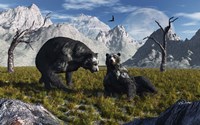 Arctodus Bears Fine Art Print