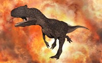 Carnivorous Allosaurus Fine Art Print