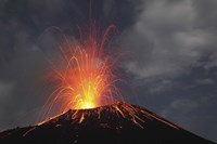 Krakatau Eruption Fine Art Print