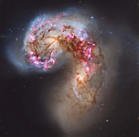 The Antennae Galaxies Fine Art Print