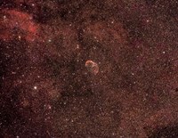 The Crescent Nebula Fine Art Print