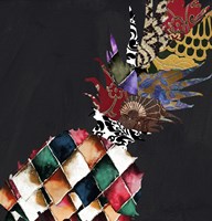 Pineapple Brocade II Fine Art Print