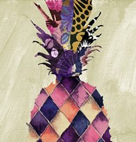 Pineapple Brocade II Fine Art Print