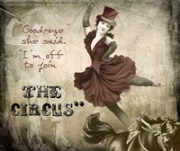 Join The Circus Framed Print