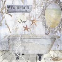 Beach House I Fine Art Print