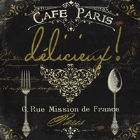 La Cuisine III Framed Print