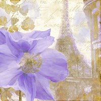 Purple Paris II Fine Art Print
