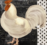 White Rooster Cafe II Fine Art Print