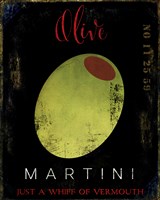 Olive Martini I Fine Art Print