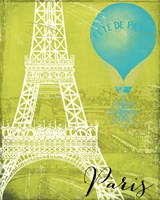 Retro Cities III Fine Art Print