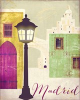 Retro Cities IV Fine Art Print