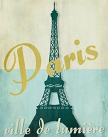 Paris City of Light Fine Art Print