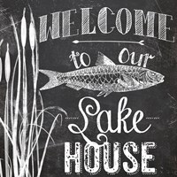 Lake House I Fine Art Print