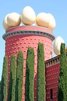 Dali Theater and Museum exterior, Figueres, Spain Fine Art Print