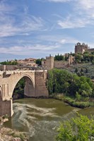 St Martin's Bridge, Tagus River, Toledo, Spain Fine Art Print
