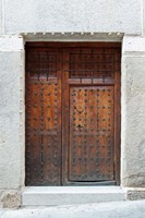 Traditional Door, Toledo, Spain Fine Art Print