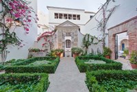 Hotel Courtyard, Cordoba, Andalucia, Spain Fine Art Print
