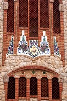Tiles of Santa Maria Magdalena, Novelda, Spain Fine Art Print