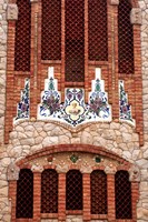 Tiles of Santa Maria Magdalena, Novelda, Spain Fine Art Print