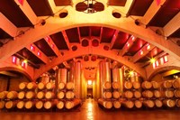 Wine Cellar at Raimat, Costers del Segre, Catalonia, Catalunya, Spain Fine Art Print