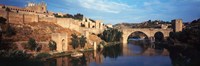 Puente De San Martin Bridge over the Tagus River, Toledo, Spain by Walter Bibikow - various sizes