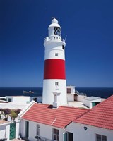 Spain, Gibraltar, Europa Point, Lighthouse Fine Art Print