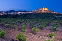 Church and village of San Vicente de la Sonsierra, La Rioja, Spain Fine Art Print