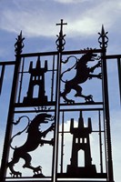 Decorative Wrought-Iron Gate of Alcazar, Cordoba, Spain Fine Art Print