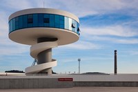 Centro Niemeyer, Aviles, Spain Fine Art Print
