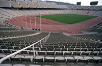 Olympic Stadium, Barcelona, Spain Fine Art Print