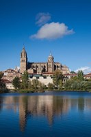 View from the Tormes River, Salamanca, Spain Fine Art Print