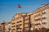 Waterfront Buildings, Santander, Spain Fine Art Print