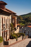 Medieval Town Buildings, Santillana del Mar, Spain Fine Art Print