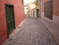 Street Views near Plaza de la Constitucion, Tenerife, Canary Islands, Spain Fine Art Print